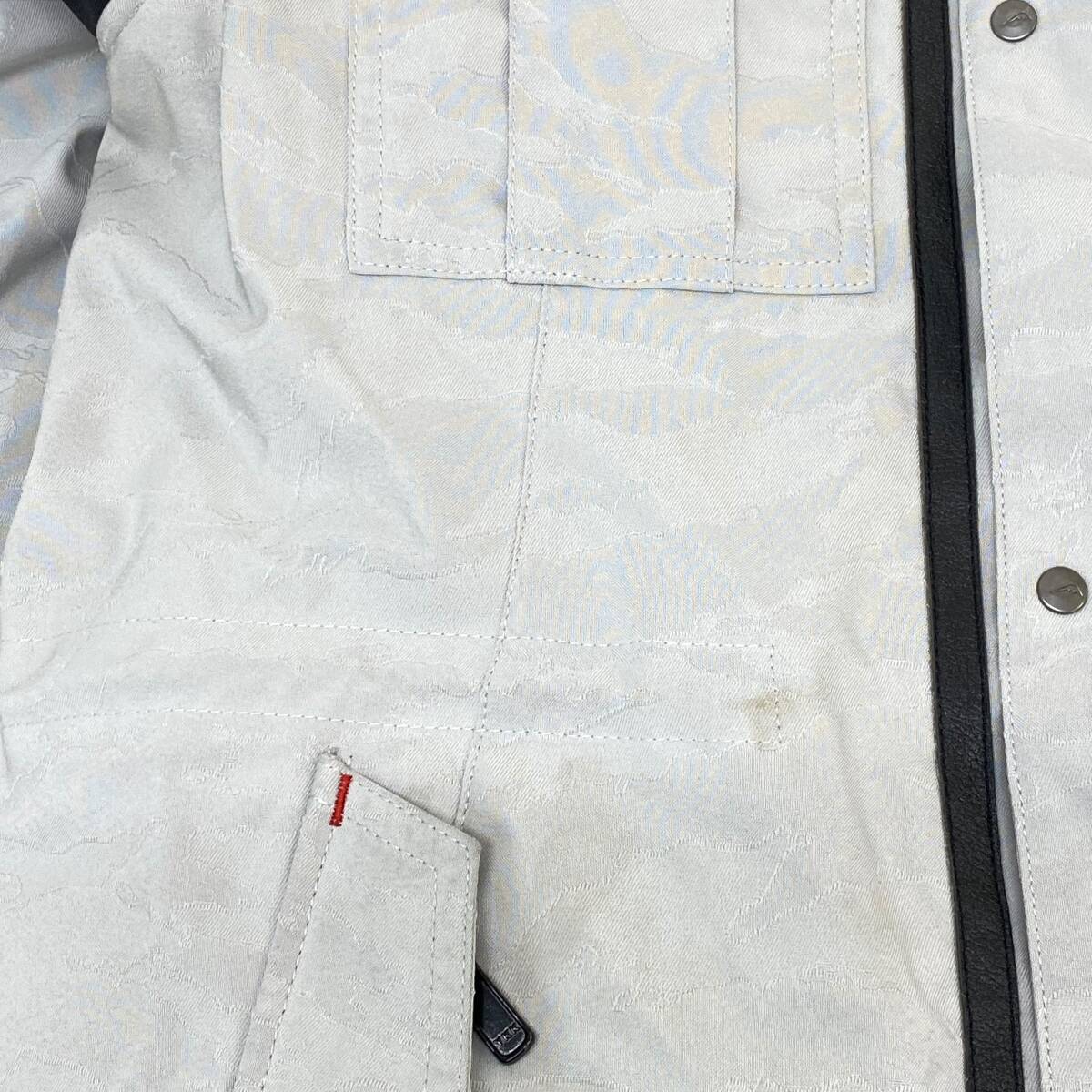 【即決】 KUSHITANI クシタニ K-2836 ウインターフィンジャケット グレー系 Ｍサイズ 25650-100_画像9
