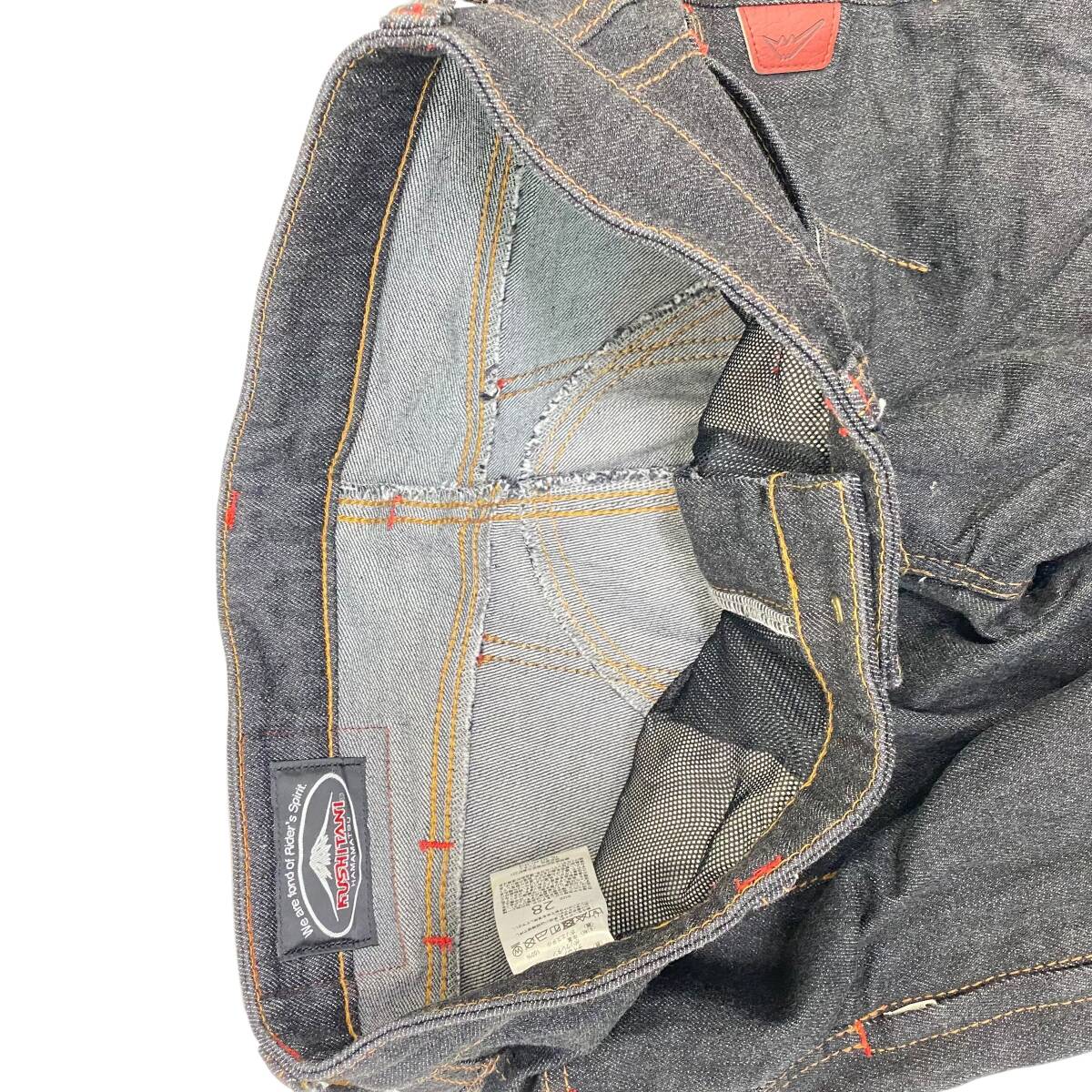 【即決】 KUSHITANI クシタニ K-1960 エクスパンドコーデュラデニム 黒系 ブラック系 サイズ28 25645-60_画像3