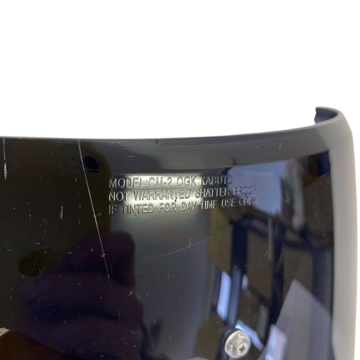 【即決】 OGK KABUTO　CM-2　スモークシールド 25278-80_画像6