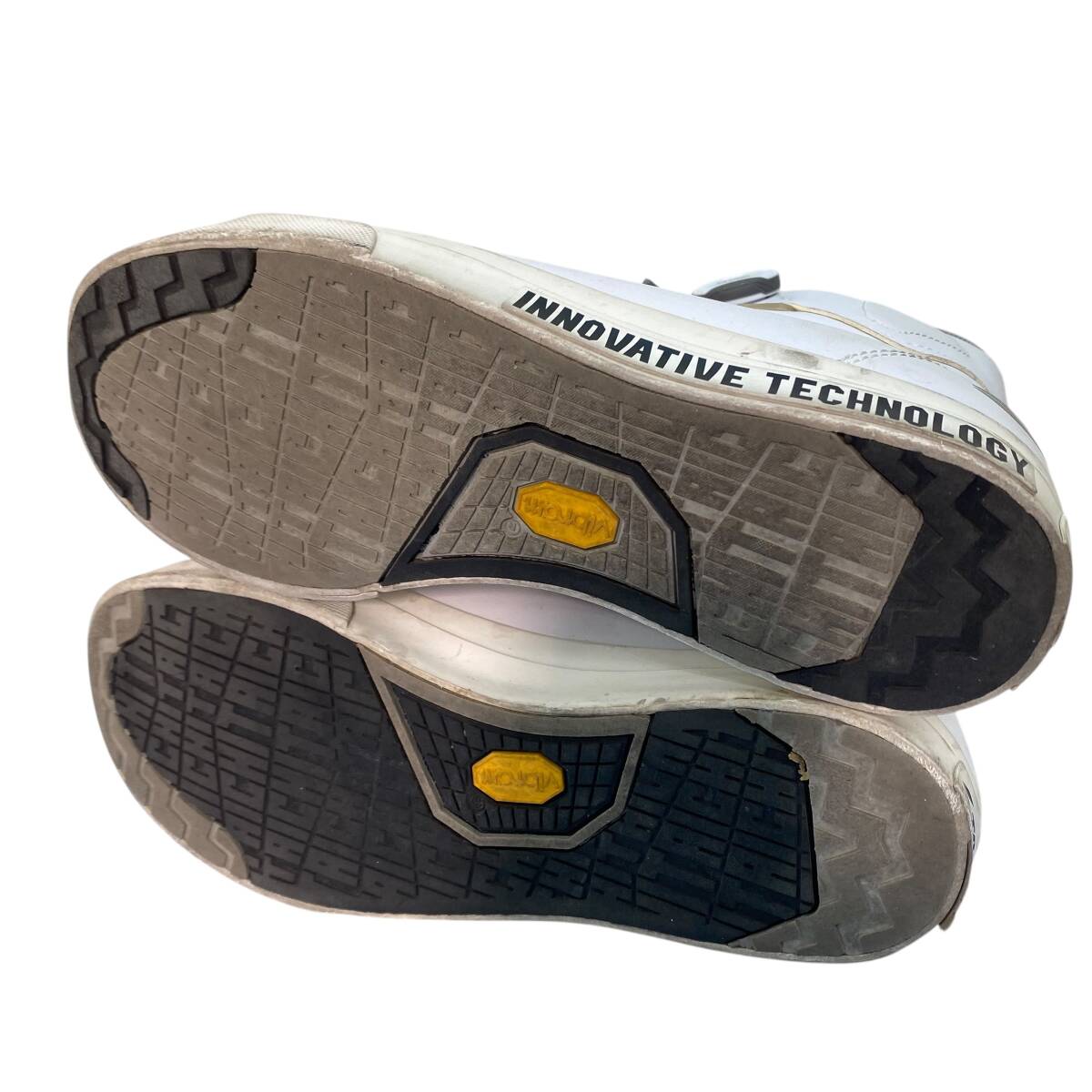 【即決】 RS TAICHI アールエスタイチ ライディングシューズ スニーカー RSS009 OutDry BOA 25.5cmサイズ ホワイト系/白系 25081-80_画像7