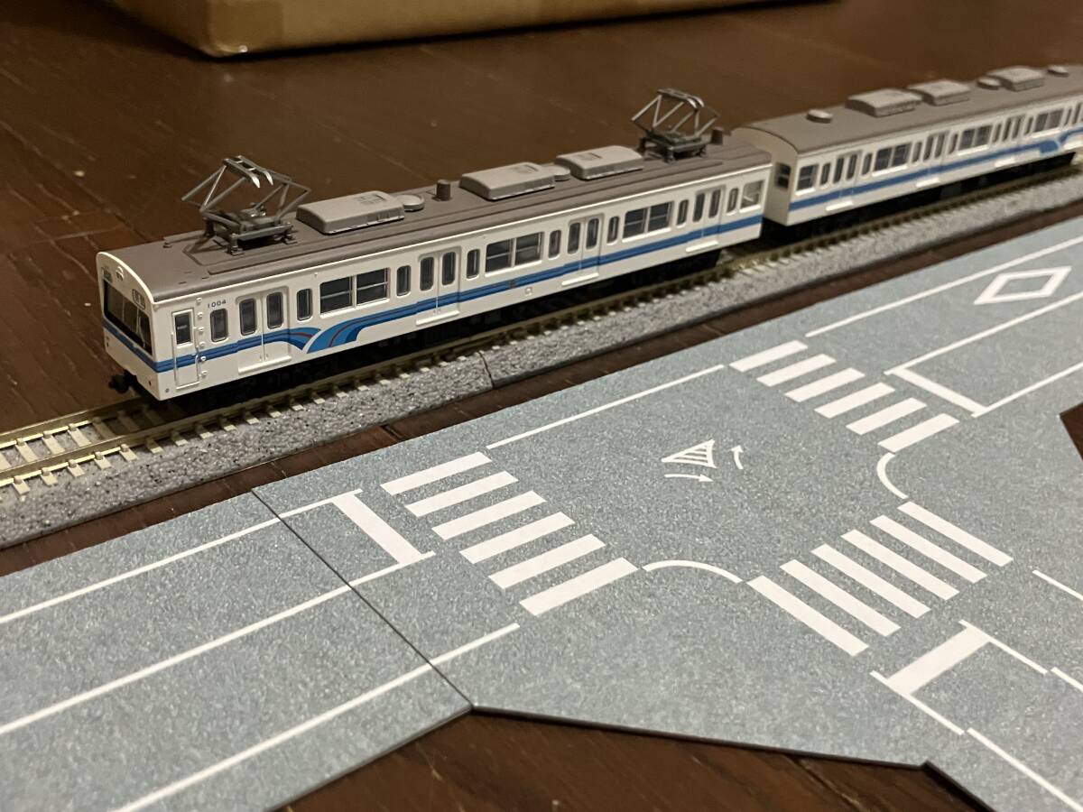 送料185円◆2025色◆［N規格道路素材0.5mm厚紙貼］歩道無し10点　柄入れ替え可_画像8