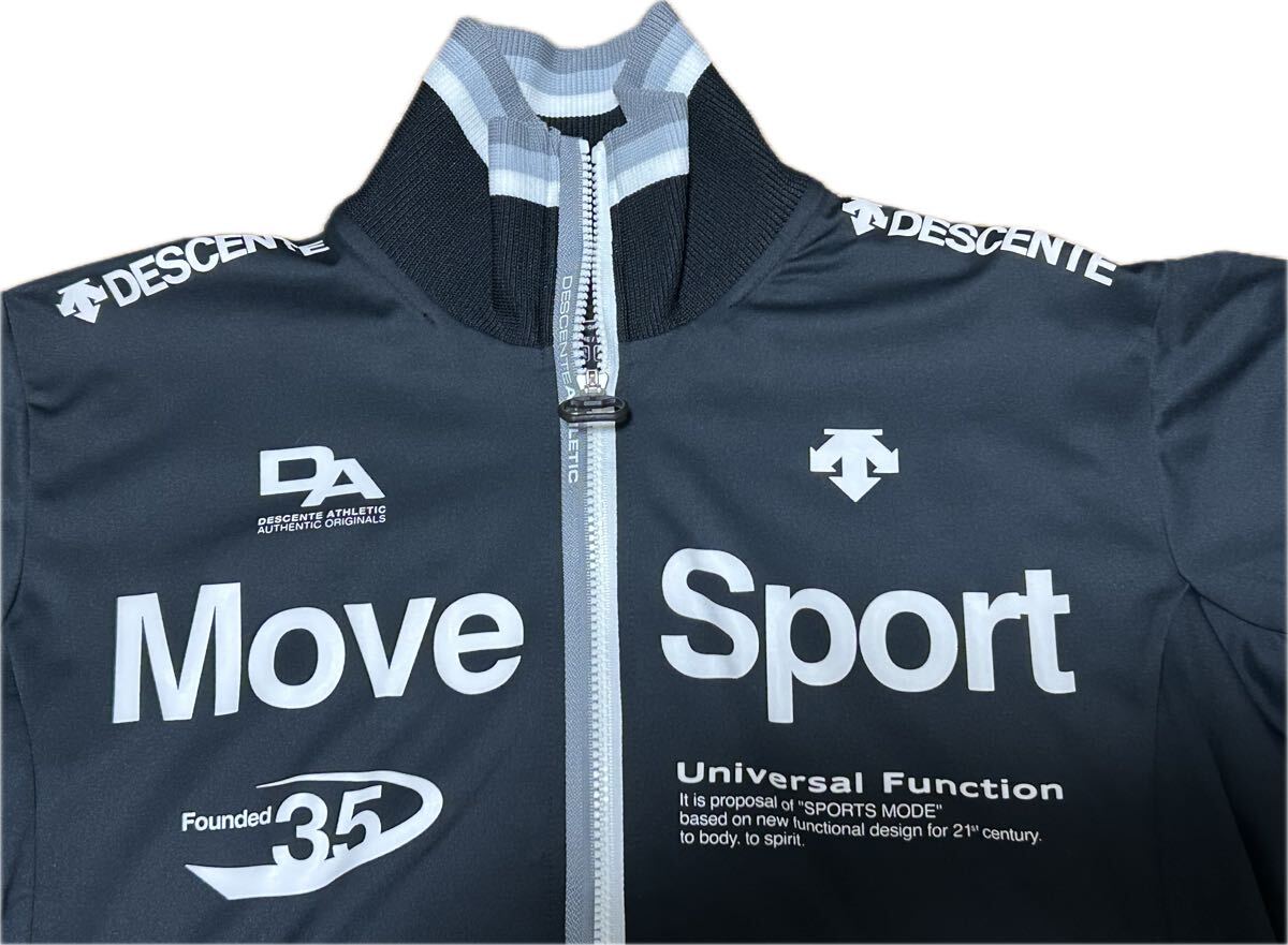 新品同様 デサント DESCENTE ムーブスポーツ Move Sport トラックジャケット ジャージ M 創業35周年記念モデル_画像2