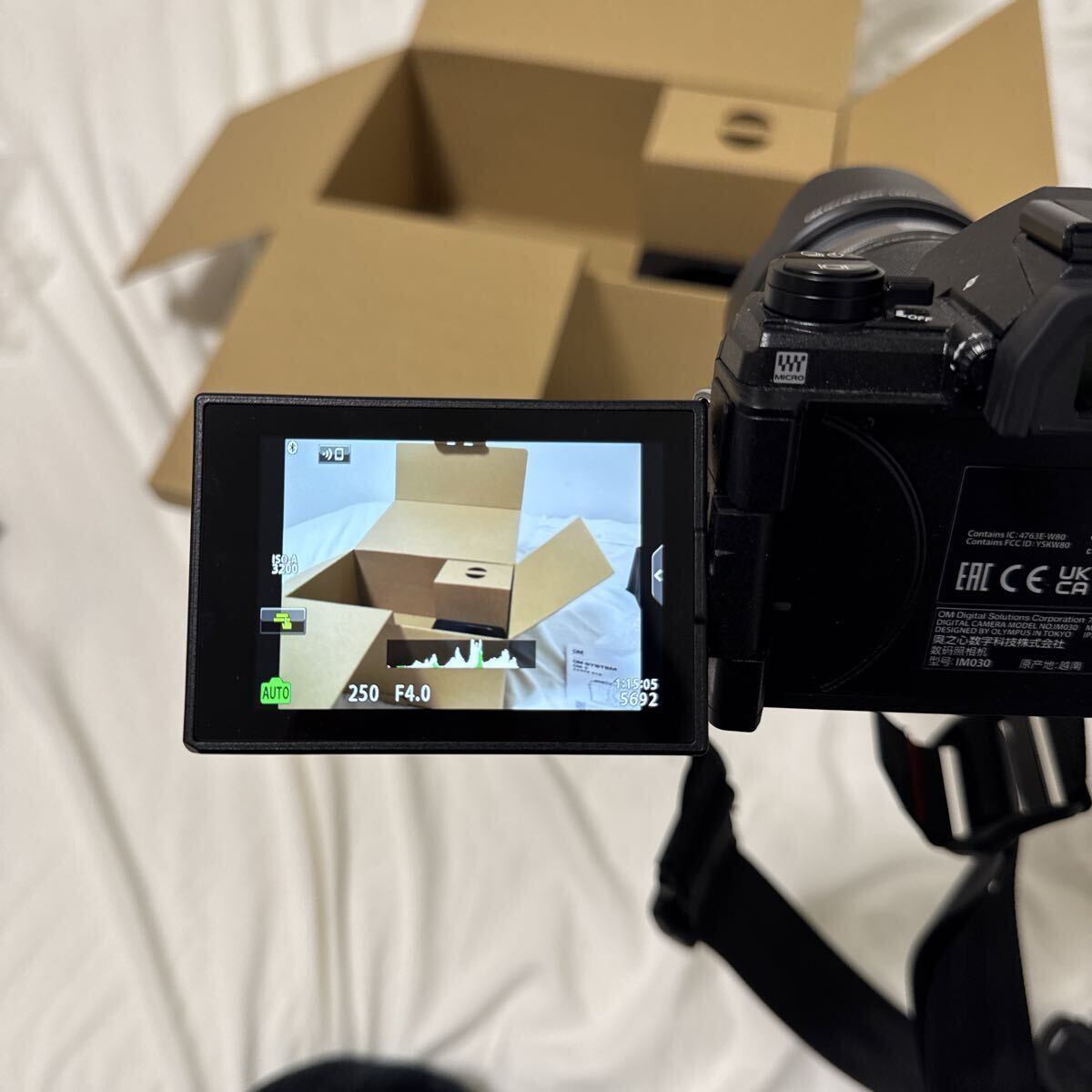 OM SYSTEM OM5 ブラック ほぼ新品に近い　デジカメ　一眼レフ　カメラ　_画像9