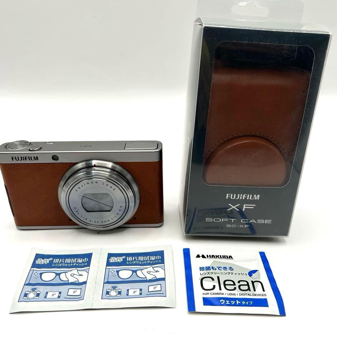【動作確認済】 FUJIFILM フジフィルム XF1 カメラケース付き_画像7