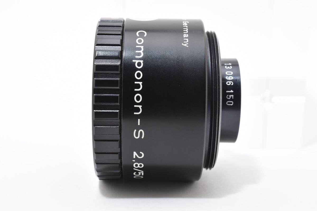 【希少美品 】Schneider-KREUZNACH COMPONON-S 2.8/50 ＃8096_画像4