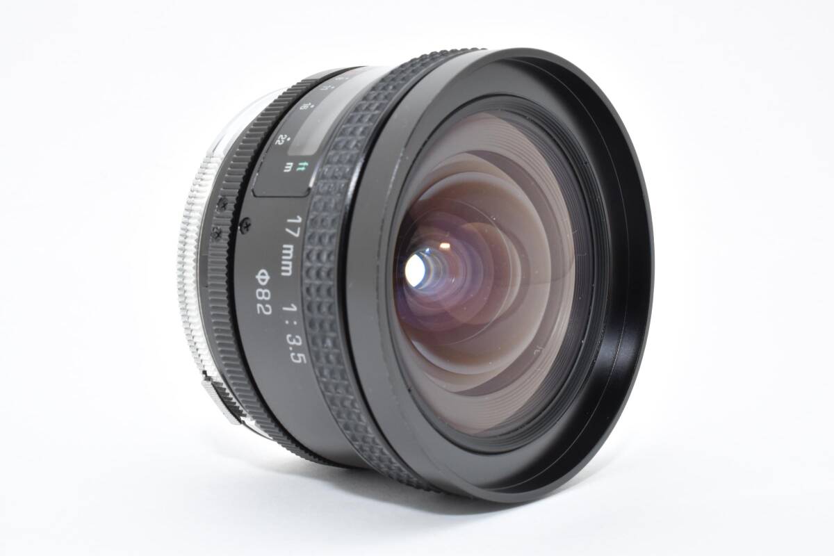 【極美品 光学良好 OMマウントアダプター附属】TAMROM MF 17mm 1:3.5 SP (151B)#9039_画像4