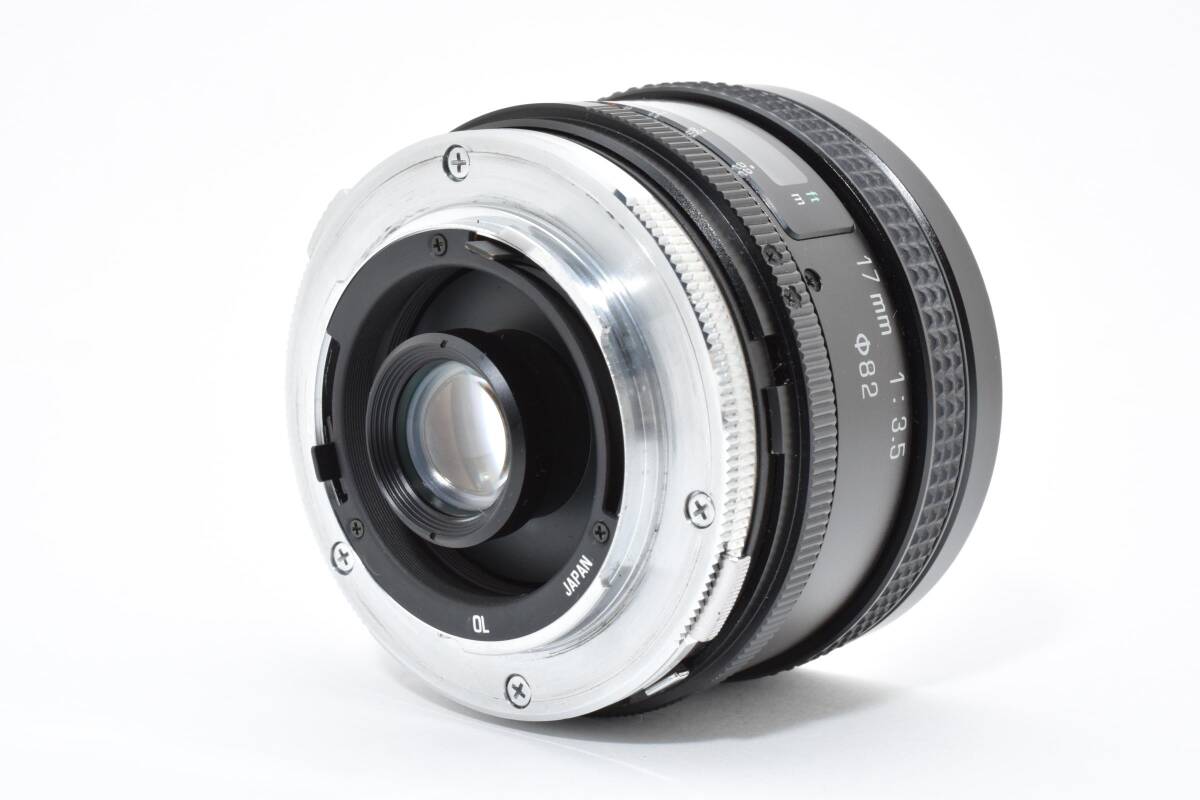 【極美品 光学良好 OMマウントアダプター附属】TAMROM MF 17mm 1:3.5 SP (151B)#9039_画像9