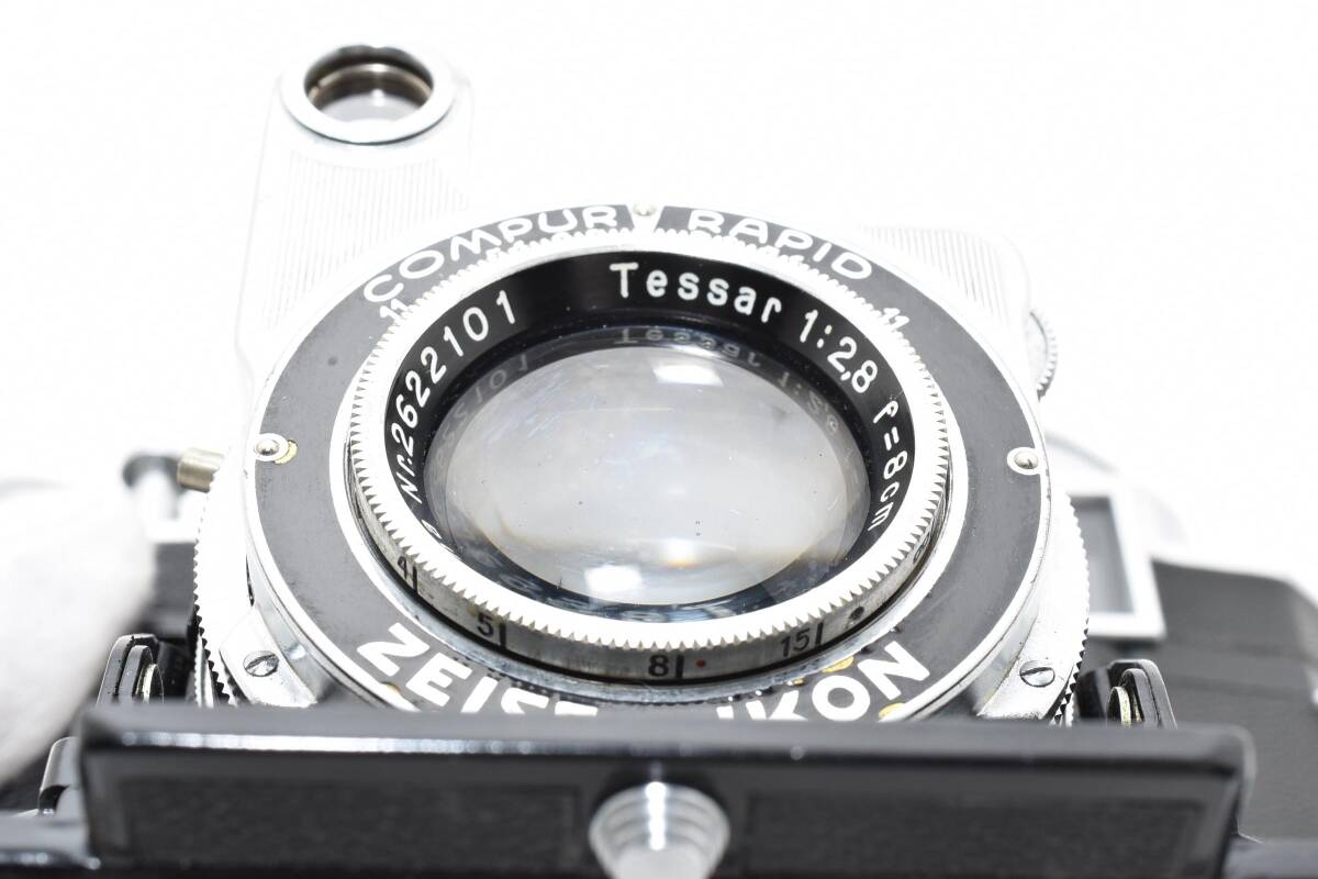 【希少上美品】ZeissIkonツァイスイコン SuperIkonta 533/16 Tessar 1:2.8 f 8cm＃9050_画像4