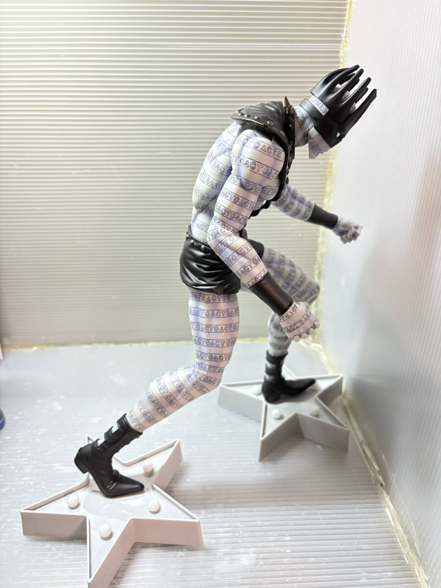 メディコム・トイ リアルアクションヒーローズ RAH エンリコ・プッチ 初回購入特典 ホワイト・スネイク LED発光台座カスタム ジャンク_画像6