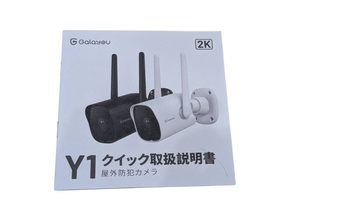 [1 иен аукцион ]Galayou Y1 мониторинг камера маленький размер наружный 300 десять тысяч пикселей IP65 водонепроницаемый камера 24 час обычно видеозапись ночное видение фотосъемка 2.4GWi-Fi беспроводной AMT1868