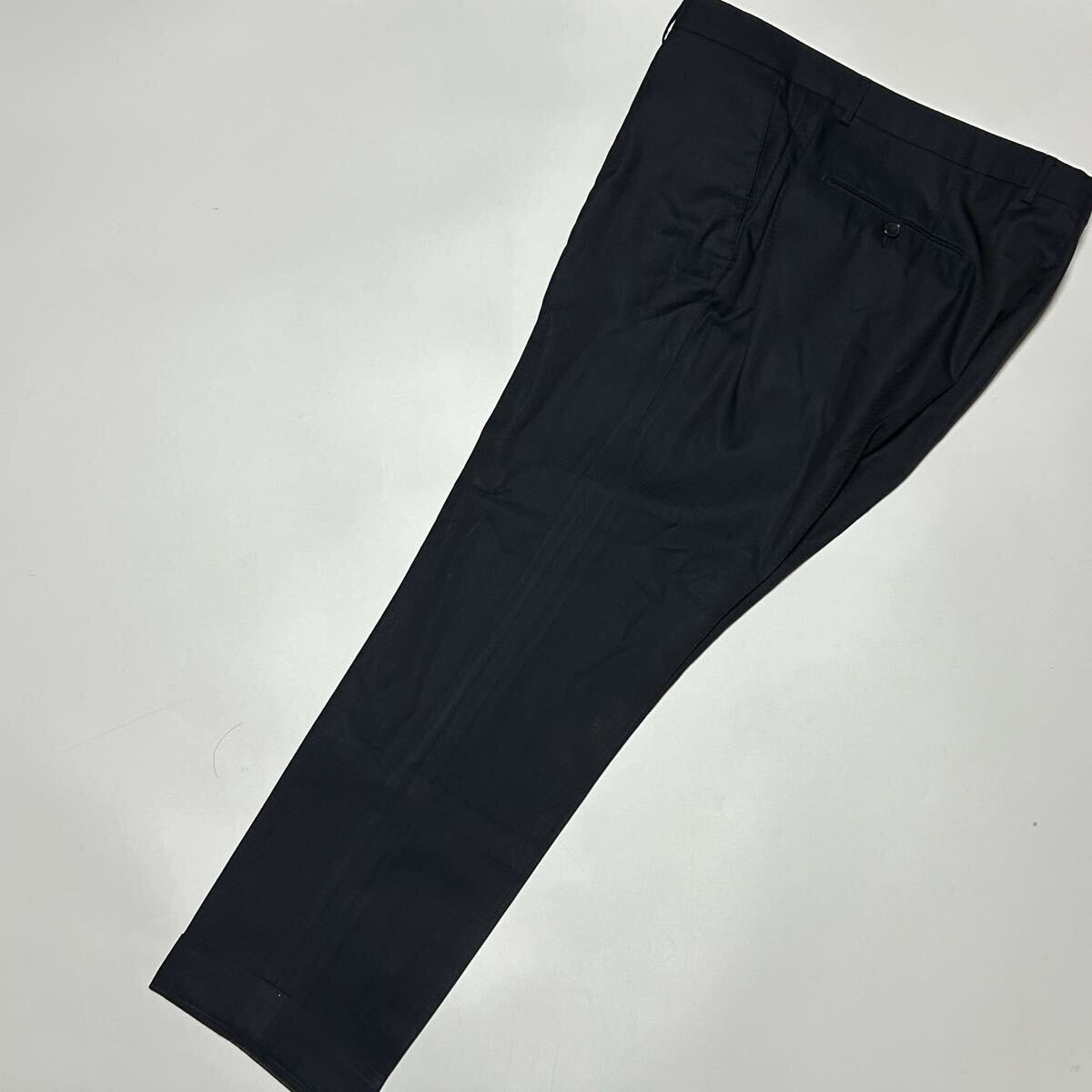 極美品【特大/XXXLサイズ◆3XL】現行モデル★ヒューゴボス/HUGO BOSS コロンボ生地 COLOMBO スーツ セットアップ ネイビー 2B 総裏 通年 54_画像7