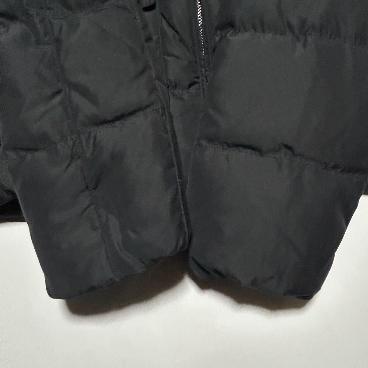 極美品/特大！XXLサイズ★エンポリオアルマーニ EMPORIO ARMANI ダウンジャケット EA7 メタルロゴプレート 最高級 パーカー ブルゾン 極暖_画像5