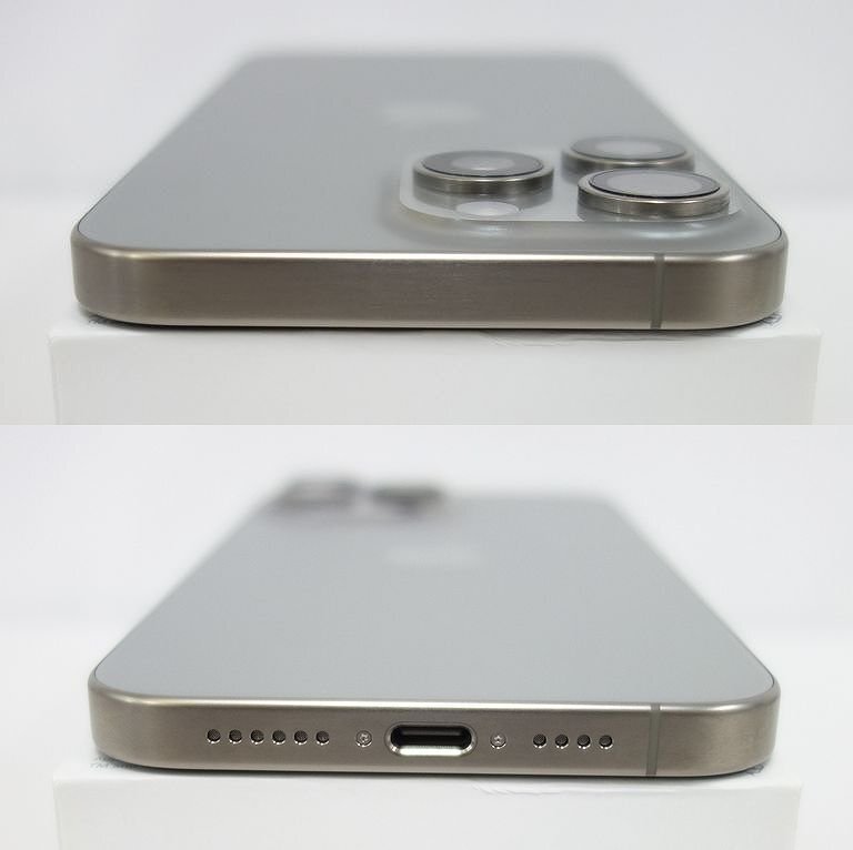 1 иен старт SIM свободный iPhone 15 Pro Max 128GB demo машина in камера маленький дефект аккумулятор 100% au ограничение использования 0 in voice возможно [SH1101-650-1109] Kiyoshi 