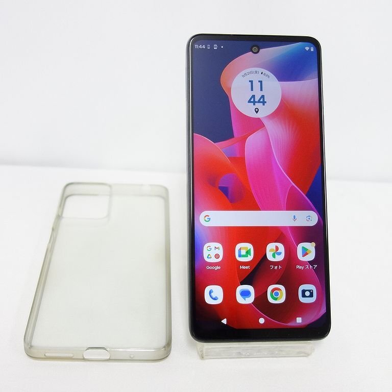 美品 SIMフリー moto g24 128GB マットチャコール インボイス対応可 送料当店負担 【お1101-40-1121】清_画像1