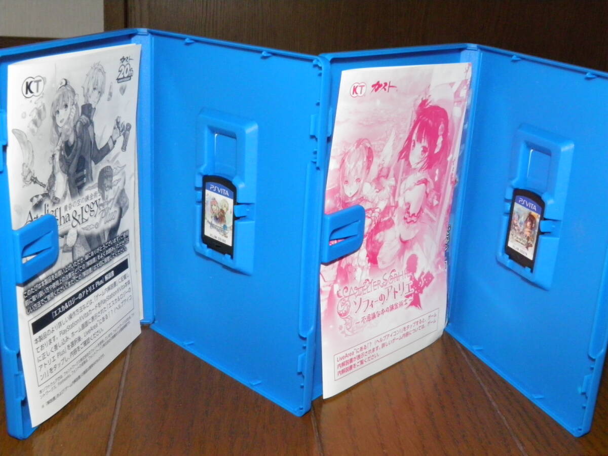PSVITA　アトリエシリーズ 8本　リディー＆スール フィリス ソフィー トトリ メルル アーシャ 新・ロロナ エスカ＆ロジーのアトリエ plus_画像4