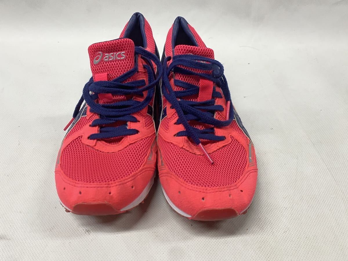 美品 アシックス ソーティマジック SORTIEMAGIC レディース レーザーピンク/インディゴブルー 24.5cm 241125 6_画像6