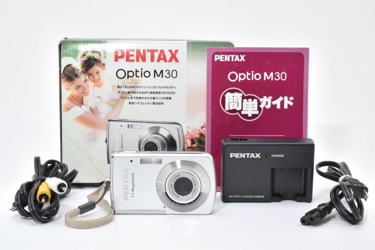 ★外観美品★PENTAX ペンタックス Optio M30 ★大特価★ #10354 2659688_画像1