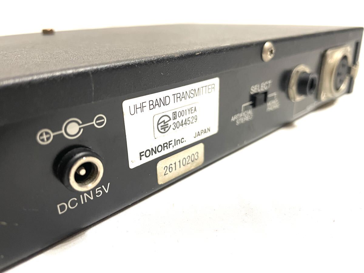 Ex-pro イークスプロ T-100 wireless ears monitor system transmitter トランスミッター 送信機 B帯 イヤモニ 通電OK 即有り_画像8