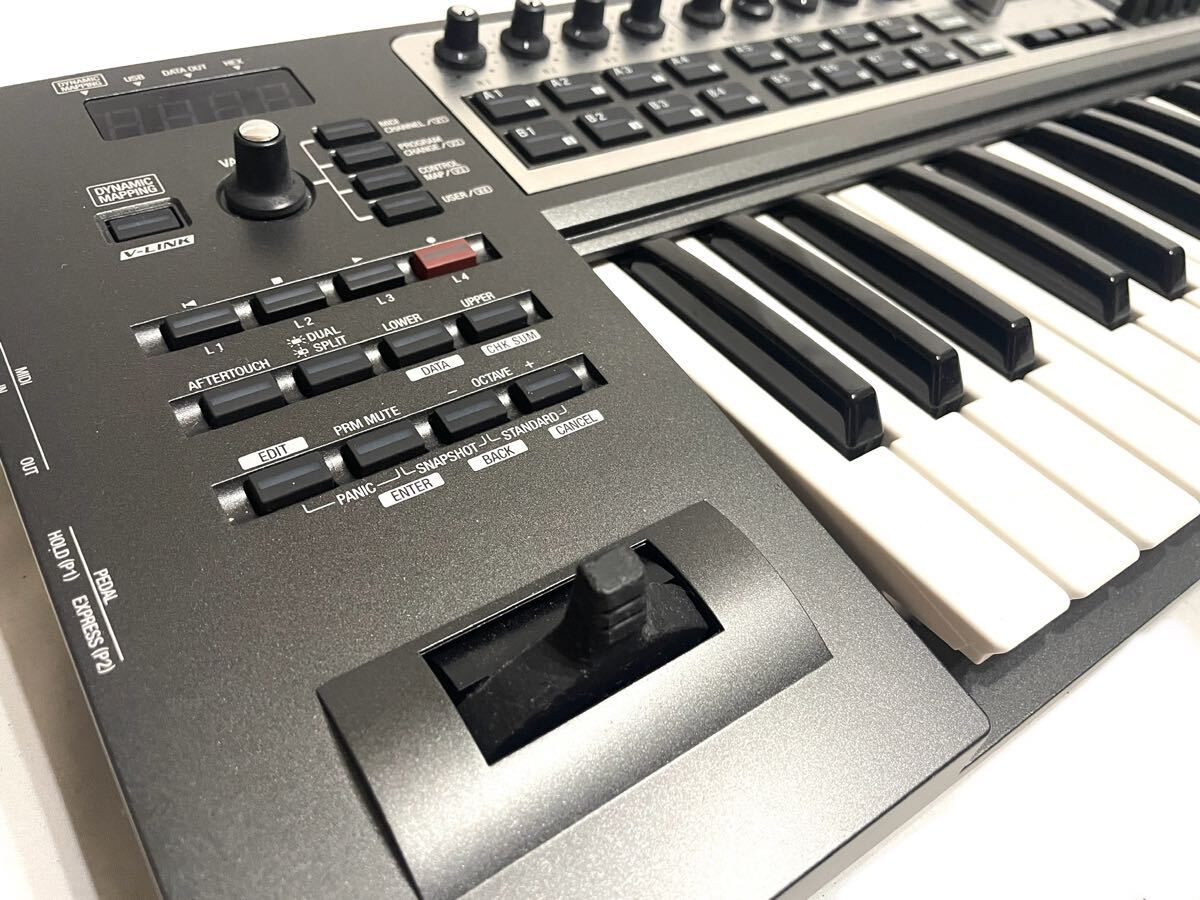 Roland ローランド edirol エディロール PCR-300 MIDI キーボード MIDI keyboard ミニ コンパクト DTM DAW 取説 DISK付き 音出しOK 即有り_画像3