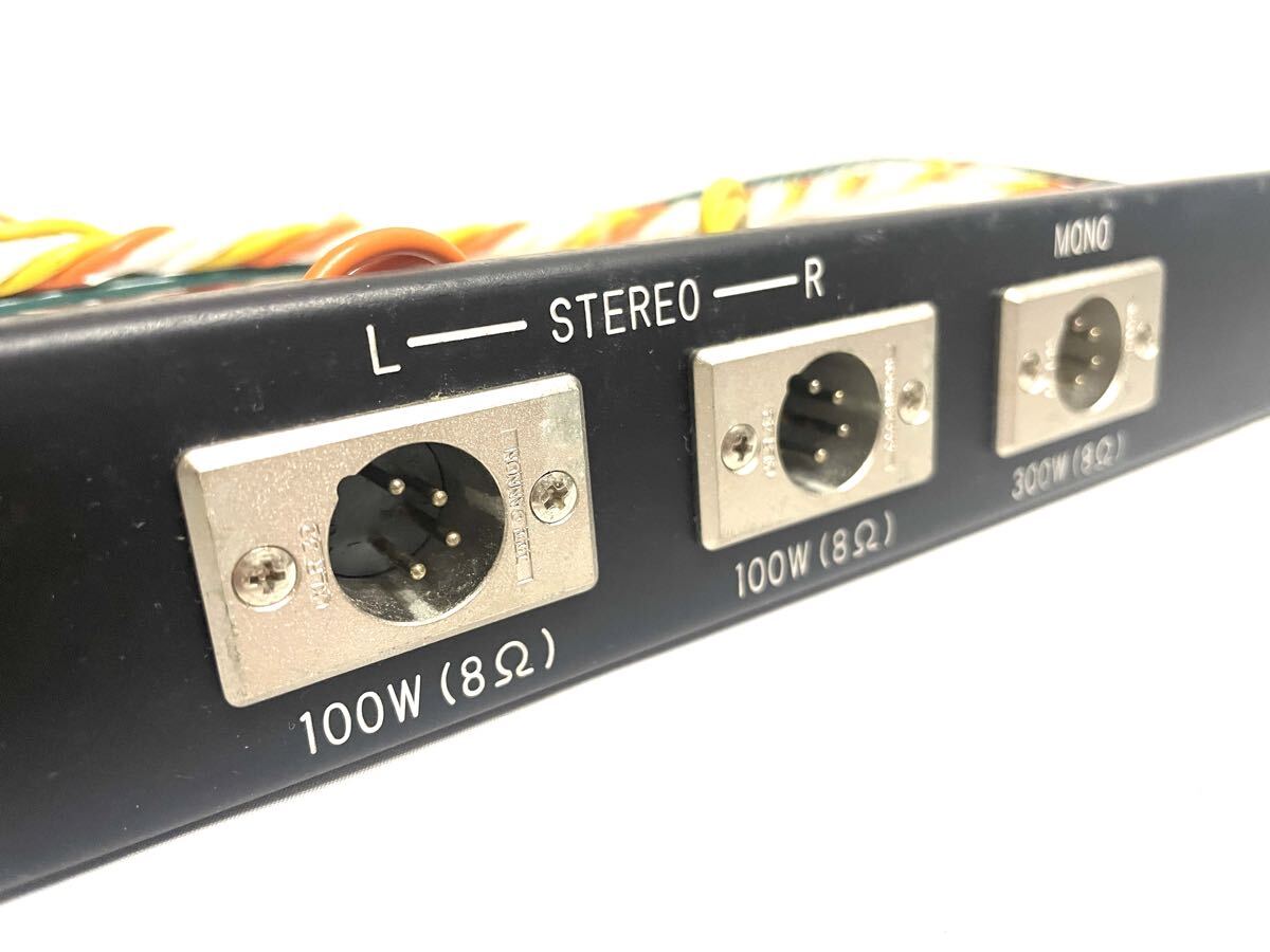 1U ラック ラックケース ラックマウント パネル XLR パッチパネル 100w 300w 8Ω stereo ステレオmono モノ 即有り 管理A_画像3
