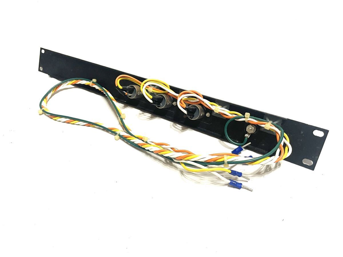 1U ラック ラックケース ラックマウント パネル XLR パッチパネル 100w 300w 8Ω stereo ステレオmono モノ 即有り 管理A_画像7