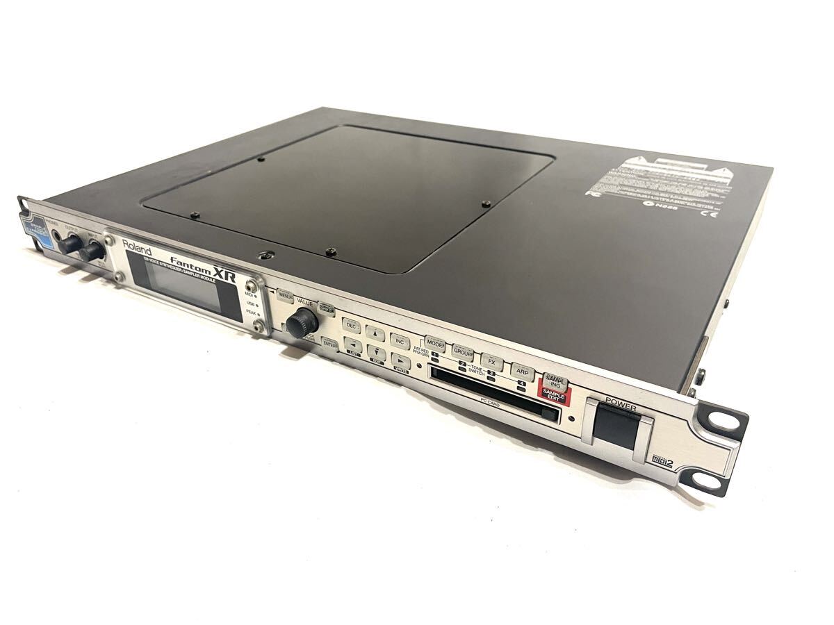  Roland ローランド Fantom-XR Fantom XR 音源モジュール Keyboard キーボード synthesizer シンセサイザー 画面点灯 音出し OK 即有り_画像2