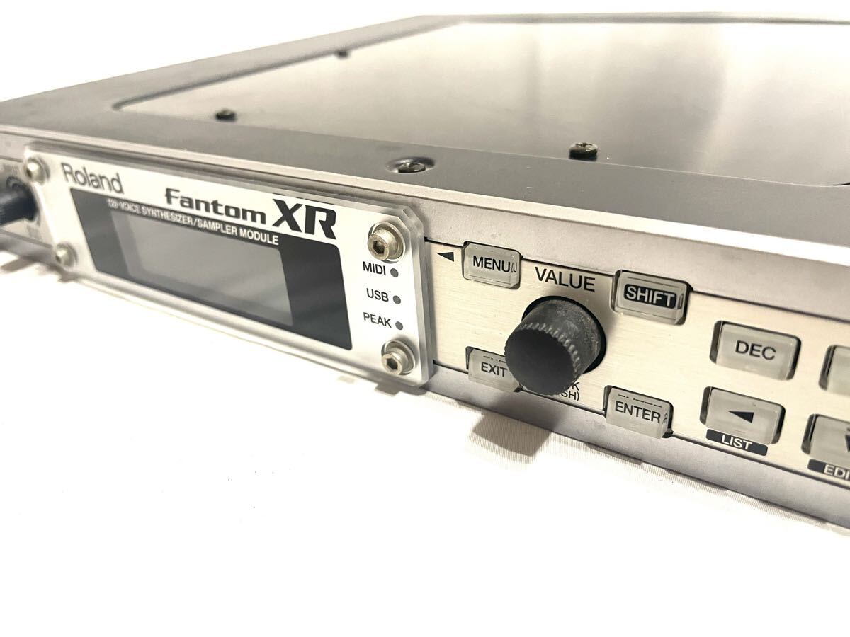  Roland ローランド Fantom-XR Fantom XR 音源モジュール Keyboard キーボード synthesizer シンセサイザー 画面点灯 音出し OK 即有り_画像5