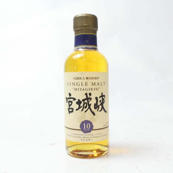 1 иен ~NIKKA(nika) Miyagi .10 год односолодовый baby бутылка 45% 180ml O25K110069