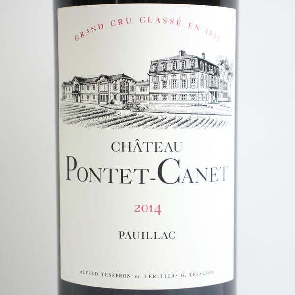 1 иен ~CHATEAU PONTET-CANET( автомобиль to-pontekane)2014 13.5% 750ml R25J310048
