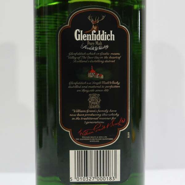 1 иен ~Glenfiddich( Glenn fi Dick ) чистый malt специальный Old запас 43% 750ml X25K100345