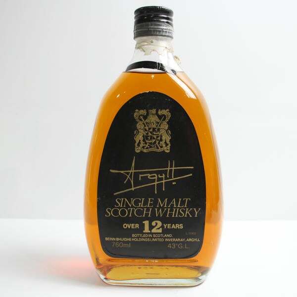 1 иен ~Argayll(a-ga il )12 год 43% 760ml N25J200221