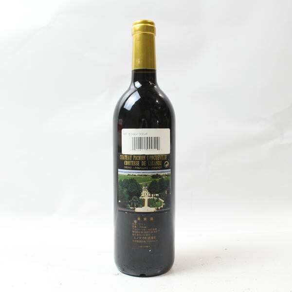 1 иен ~CHATEAU PICHON LONGUEVILLE( автомобиль to-pishon длинный vi ru) Conte s гонг Land 1997 13% 750ml T25K100080