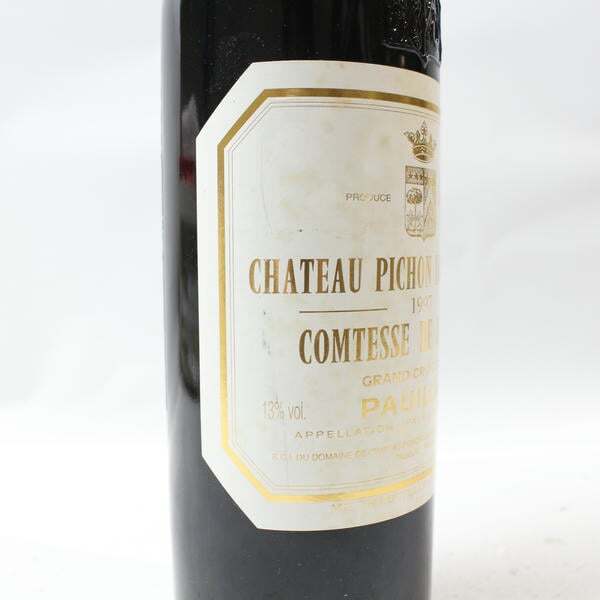 1 иен ~CHATEAU PICHON LONGUEVILLE( автомобиль to-pishon длинный vi ru) Conte s гонг Land 1997 13% 750ml T25K100080