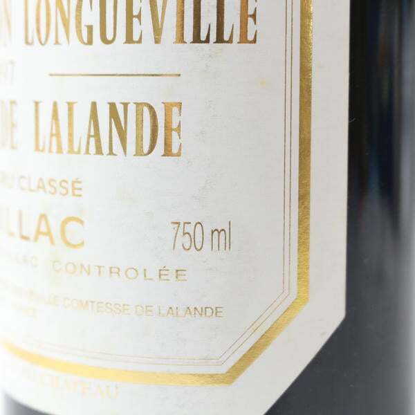 1 иен ~CHATEAU PICHON LONGUEVILLE( автомобиль to-pishon длинный vi ru) Conte s гонг Land 1997 13% 750ml T25K100080