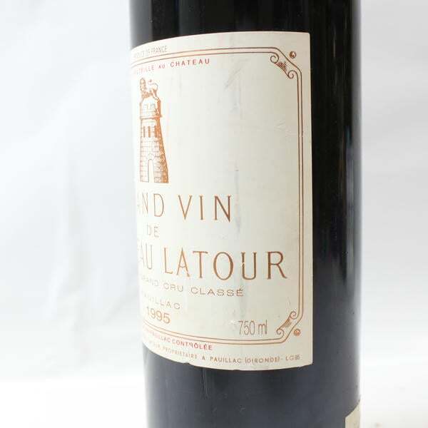 1円~CHATEAU LATOUR（シャトー ラトゥール）1995 12.5％ 750ml F25K100008_画像7