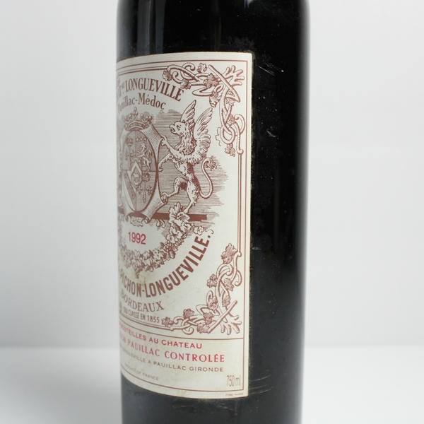 1円~CHATEAU PICHON LONGUEVILLE(シャトー ピション ロングヴィル)バロン 1992 13% 750ml O25J260022_画像7