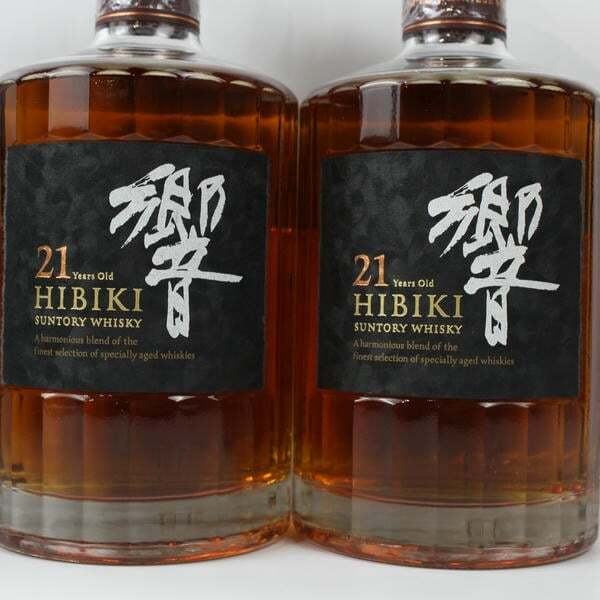 1円~【2本セット】SUNTORY（サントリー）響 21年 43％ 700ml S25K160043_画像2