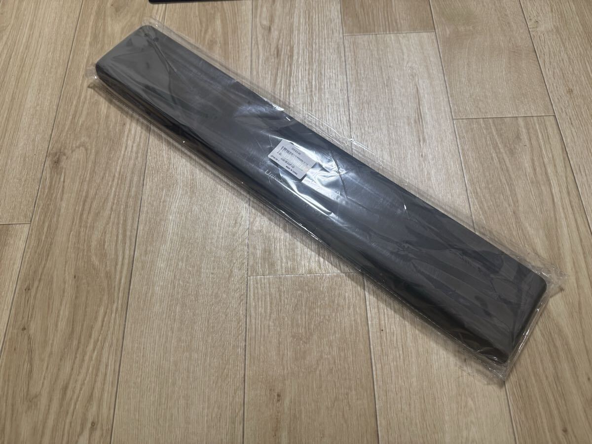 【新品】UnivoColors ロング アームレスト リストレスト ブラック_画像1