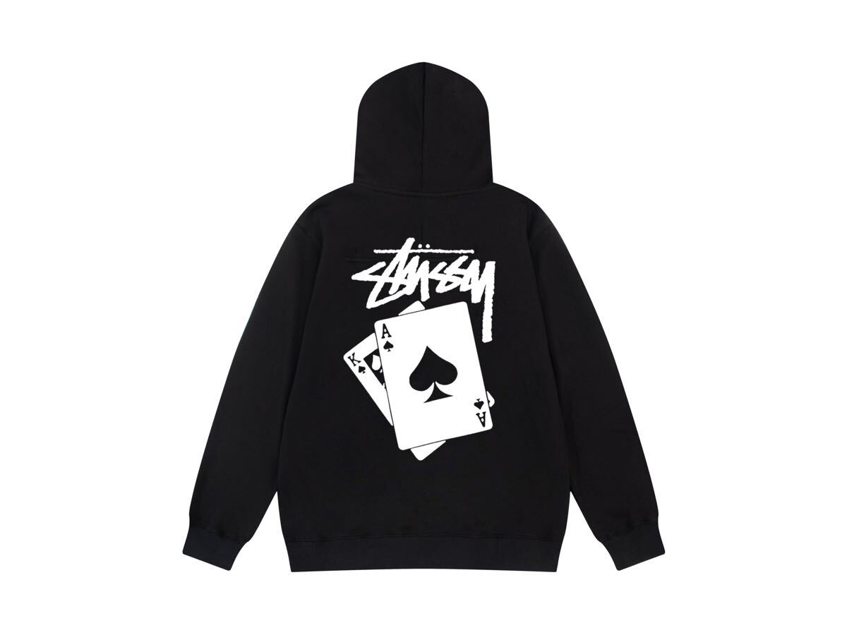 【人気デザイン】ステューシー パーカー stussy スウェットシャツ 男女兼用 長袖 パーカー _画像1