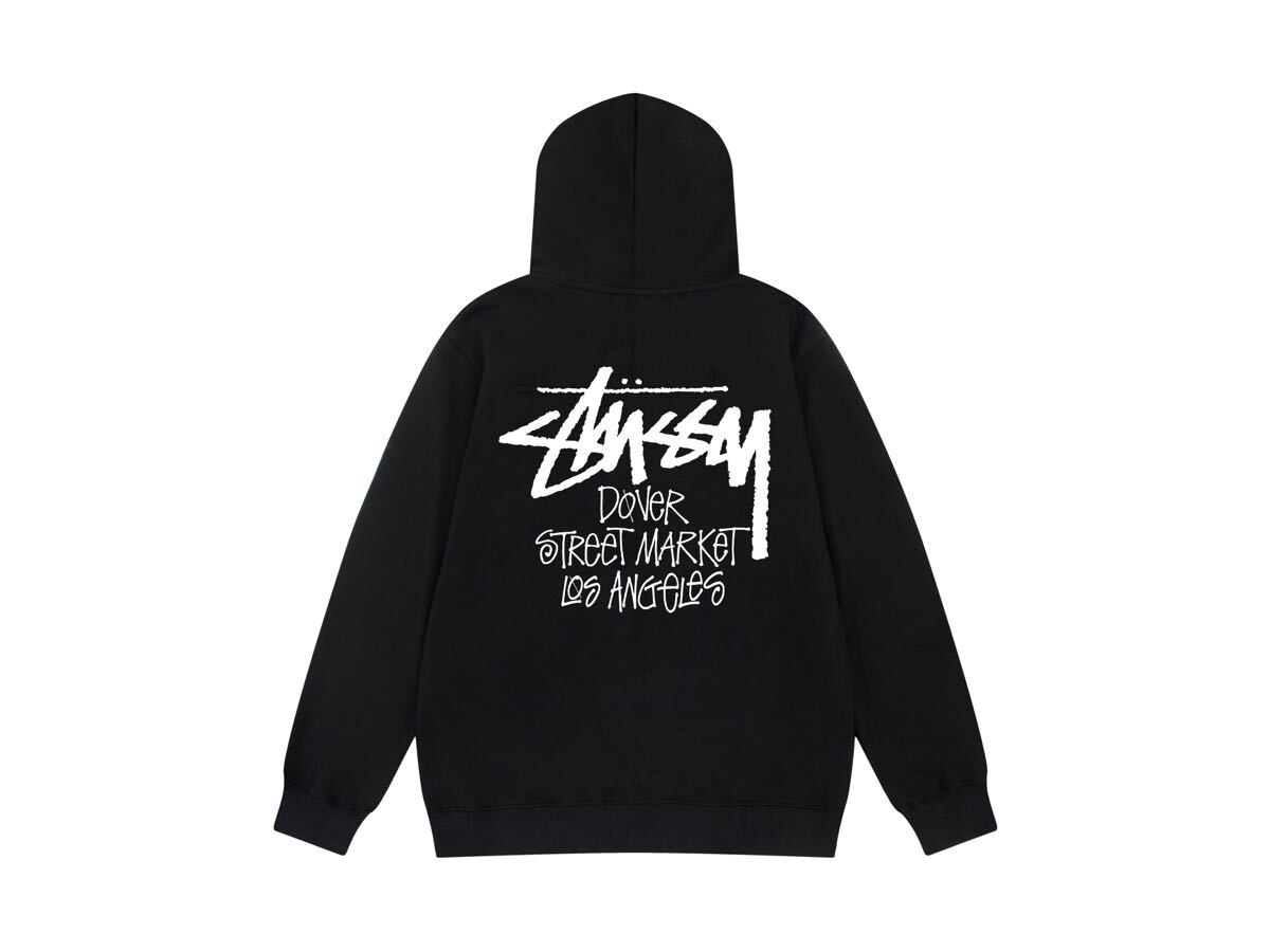 【人気デザイン】ステューシー パーカー stussy スウェットシャツ 男女兼用 長袖 パーカー _画像1