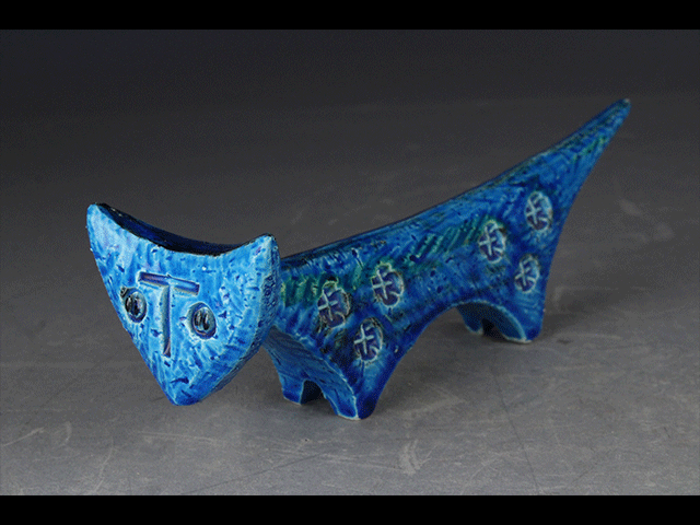 【西】K059 FLAVIA フラビア 猫 置物_画像2