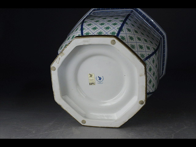 【西】L039 イタリア製 Manifattura artistica Le Porcellane/マニファトゥーラ 鉢_画像4