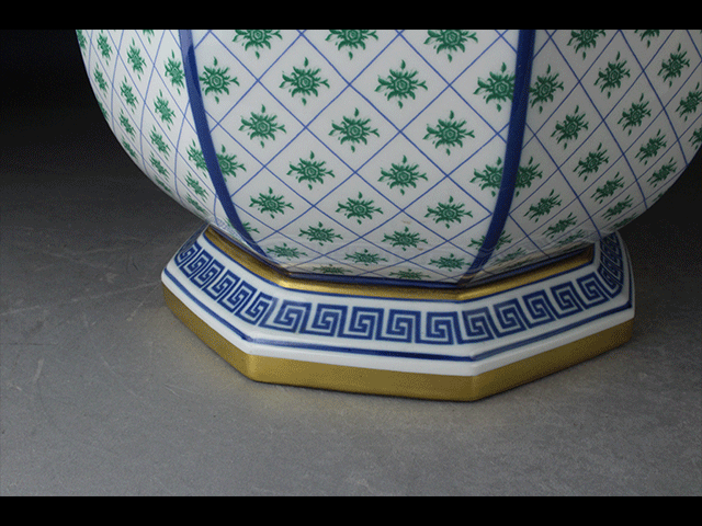 【西】L039 イタリア製 Manifattura artistica Le Porcellane/マニファトゥーラ 鉢_画像8