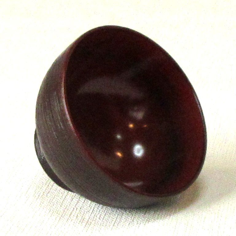 ★手塗の良さが映える漆の味わい♪★木製刷毛目汁椀 内根来 現品限 送料無料_画像10