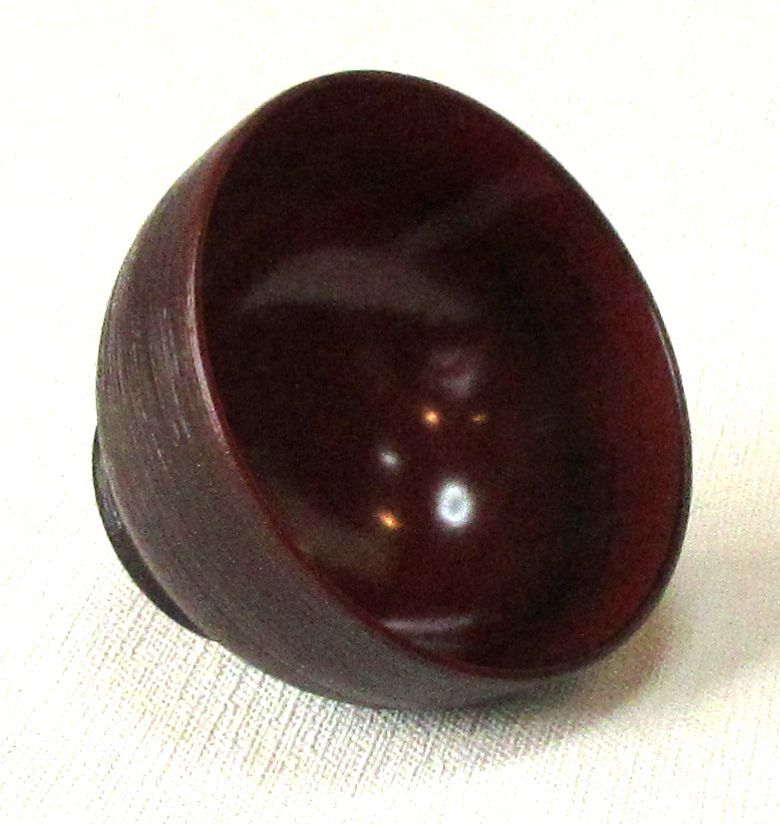 ★手塗の良さが映える漆の味わい♪★木製刷毛目汁椀 内根来 現品限 送料無料_画像8