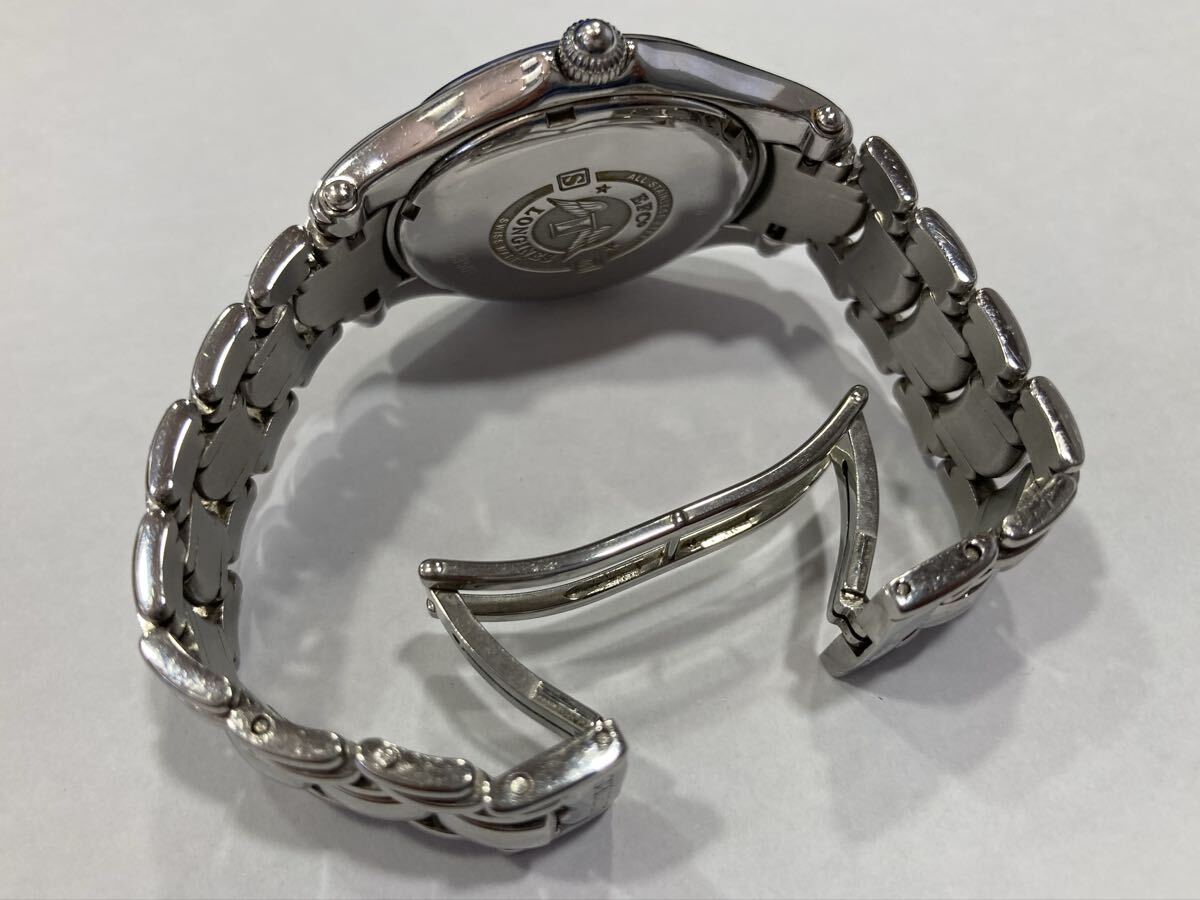 3.4)稼働品 LONGINES ロンジン ゴールデンウィング L3.609.4 自動巻き オートマ 白 文字盤 ローマンダイヤル_画像6