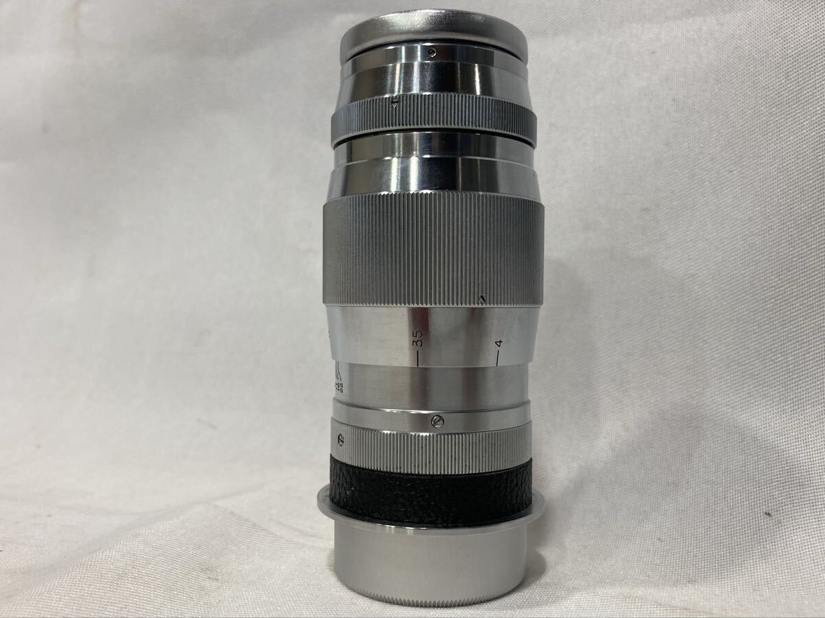 3.8)Canon キヤノン SERENAR セレナー 100mm F4 Lマウント 動作未確認 詳細不明_画像4