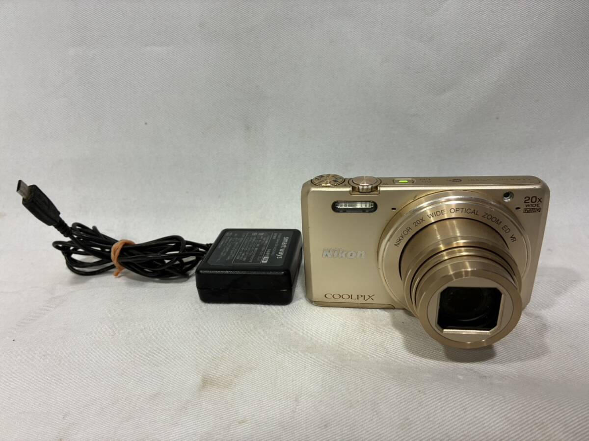 4.7 NIKON Coolpix S7000 ニコン クールピクス ゴールド コンデジ 現状品_画像2