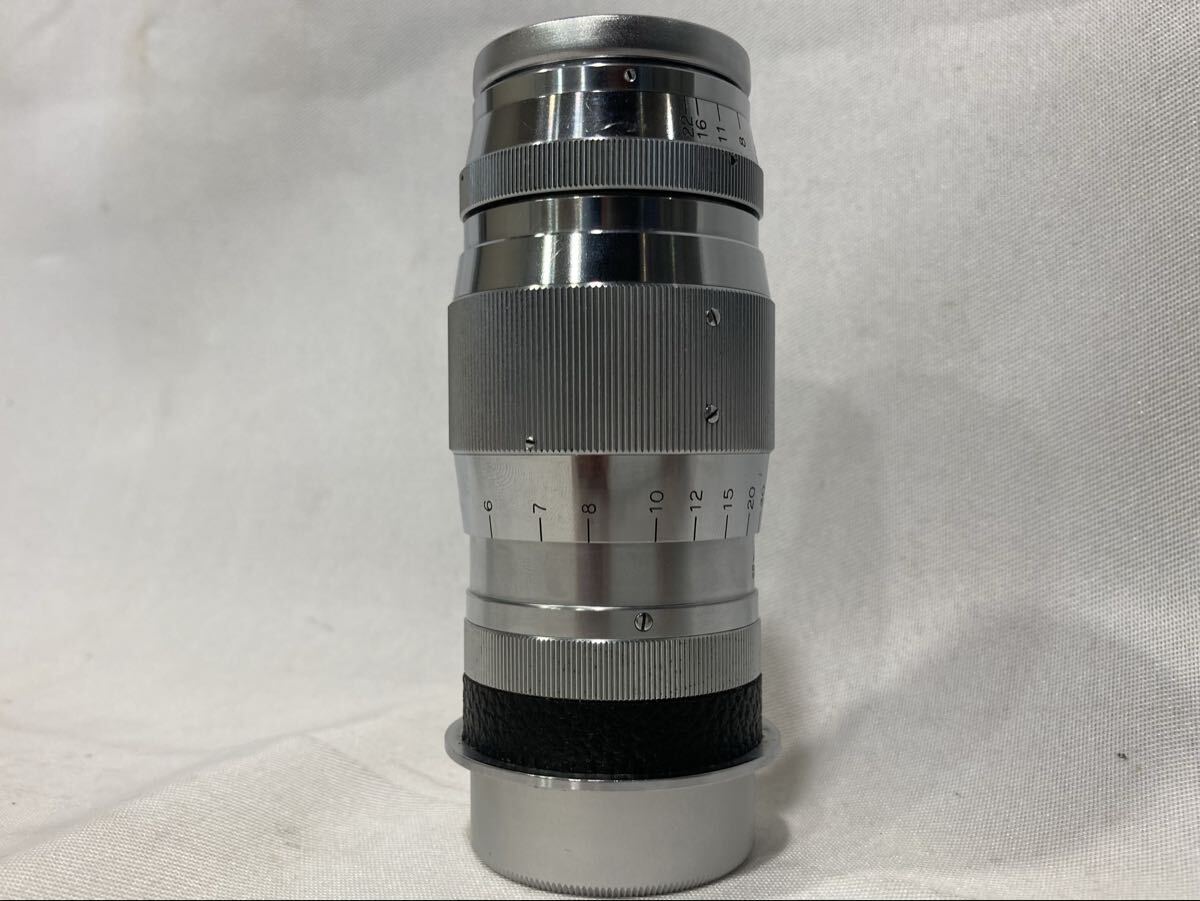 3.8)Canon キヤノン SERENAR セレナー 100mm F4 Lマウント 動作未確認 詳細不明_画像6