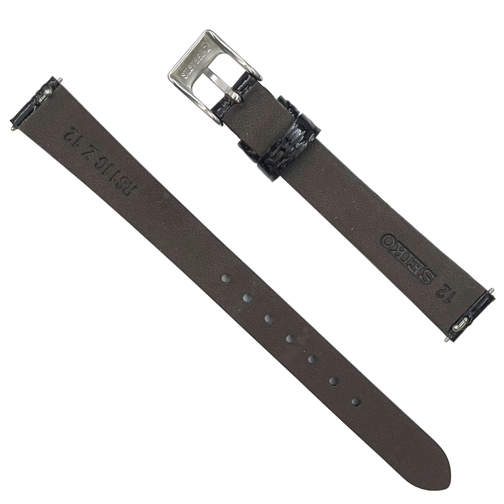 12mm Seiko ремень RS11C12DBN машина f корова кожа wani maru f type вдавлено порез ./ эмаль отделка подпалина чай Smart перемена новый товар не использовался стандартный товар бесплатная доставка 